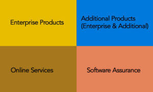 Major components of the EA