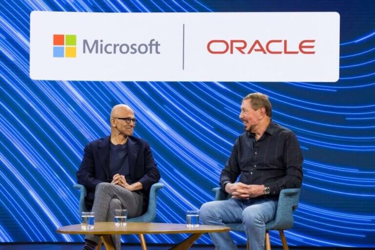 New partnership Microsoft & Oracle